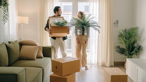 Emménagement dans un nouveau logement